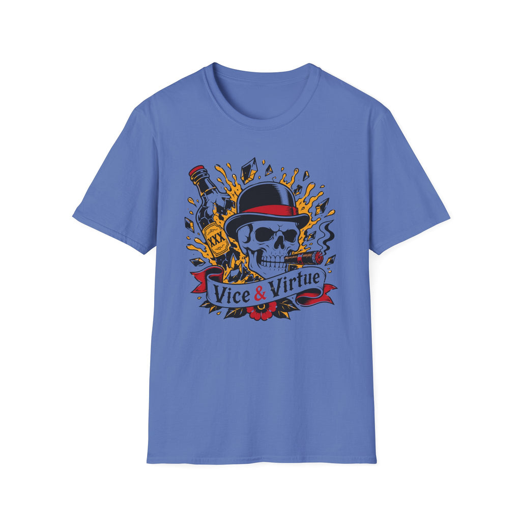 Skull & Bottle "Vice & Virtue" T-Shirt
