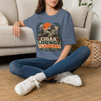 Copy of Cigar Lounge Legend T-Shirt — Vintage Retro Smoking Ape Design