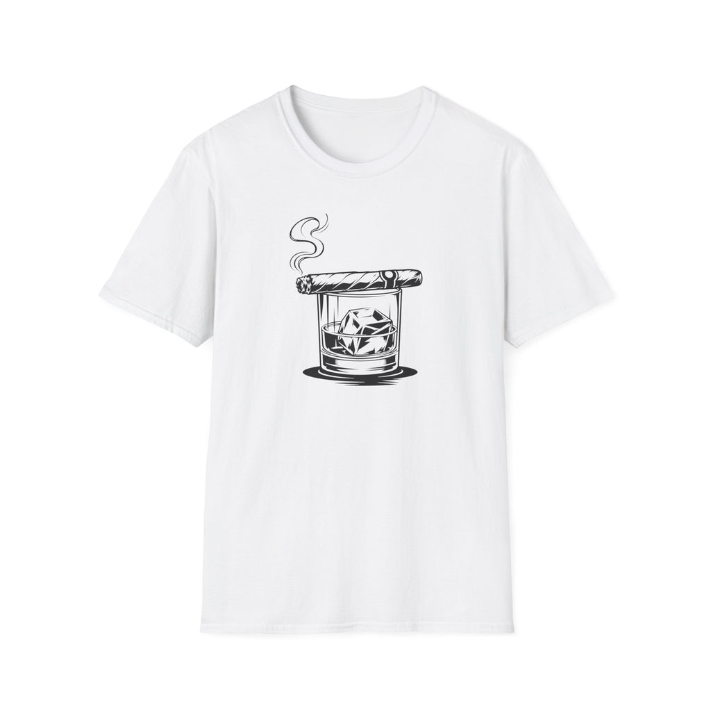 Whiskey & Cigar Minimalist T-Shirt