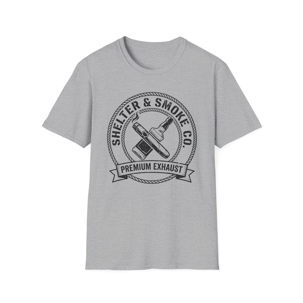 Shelter & Smoke Co. 'Premium Exhaust' T-Shirt