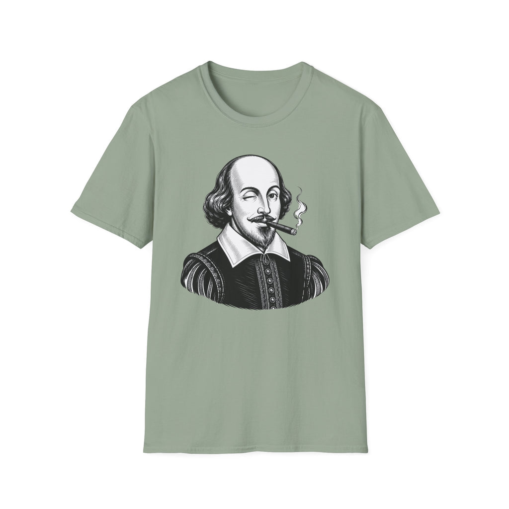 Shakespeare Smoking Portrait T-Shirt