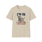 I'm In If There's Time For A Cigar -- Skeleton T-Shirt