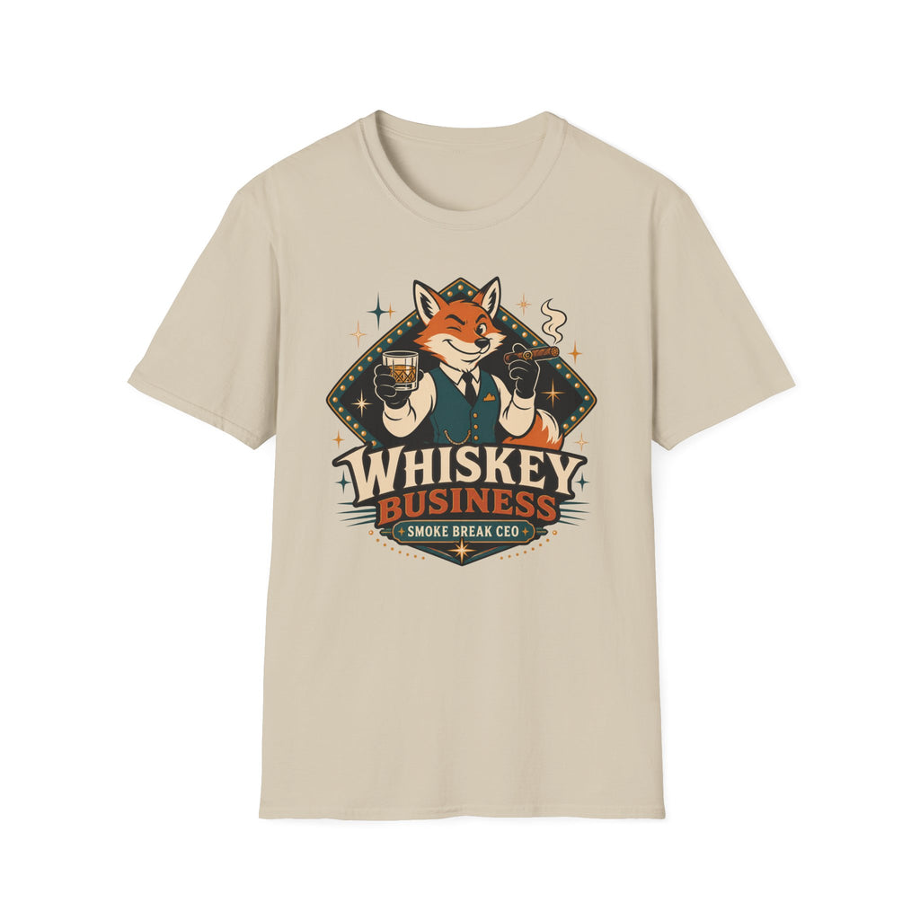 Whiskey Business Fox T‑Shirt