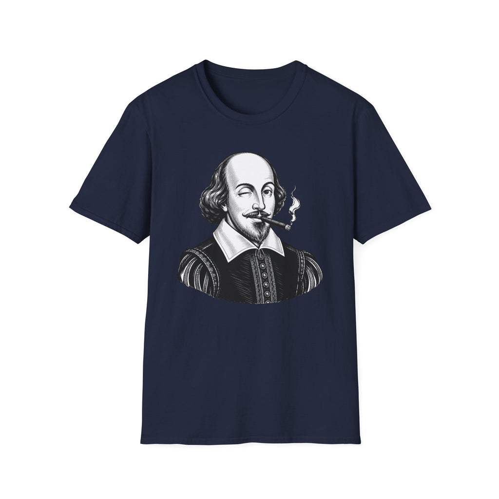 Shakespeare Smoking Portrait T-Shirt