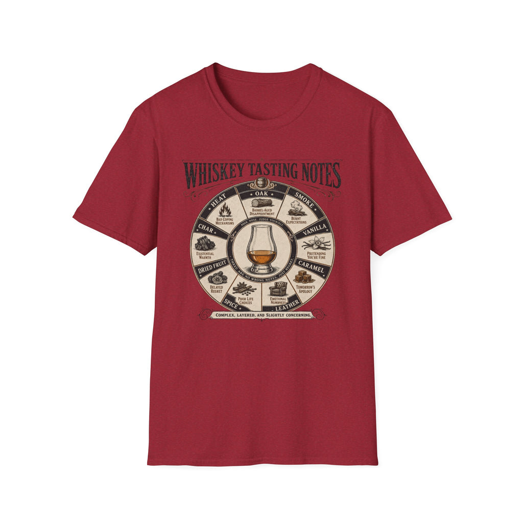 Whiskey Tasting Notes T-Shirt