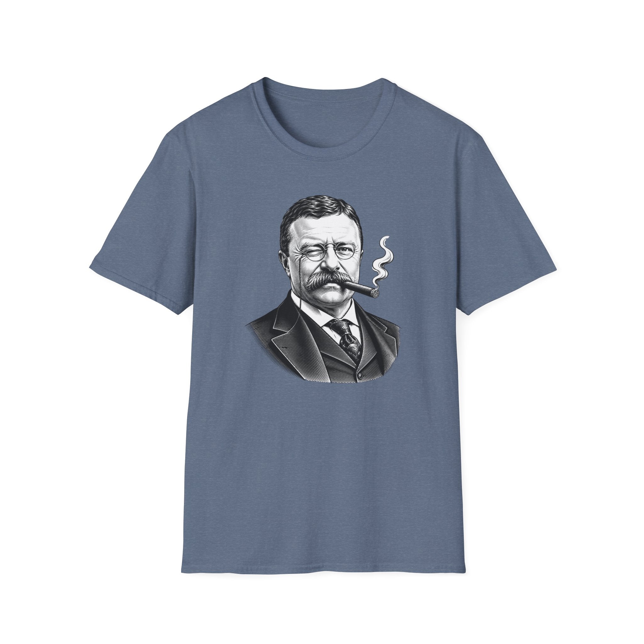 Theodore Roosevelt with Cigar T-shirt