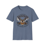 Backyard Smoking Club T-Shirt — "I'll Be in the Backyard" BBQ & Cigar Graphic Tee