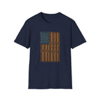Cigar American Flag T-Shirt — Vintage Patriotic Smoking Tee