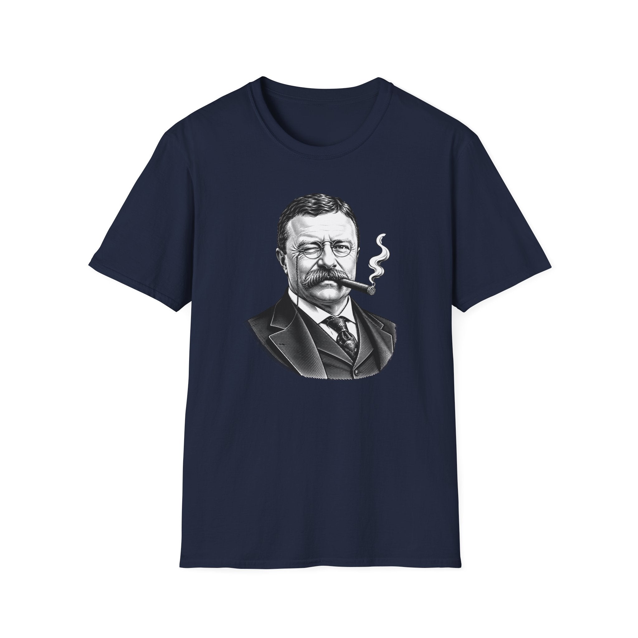 Theodore Roosevelt with Cigar T-shirt