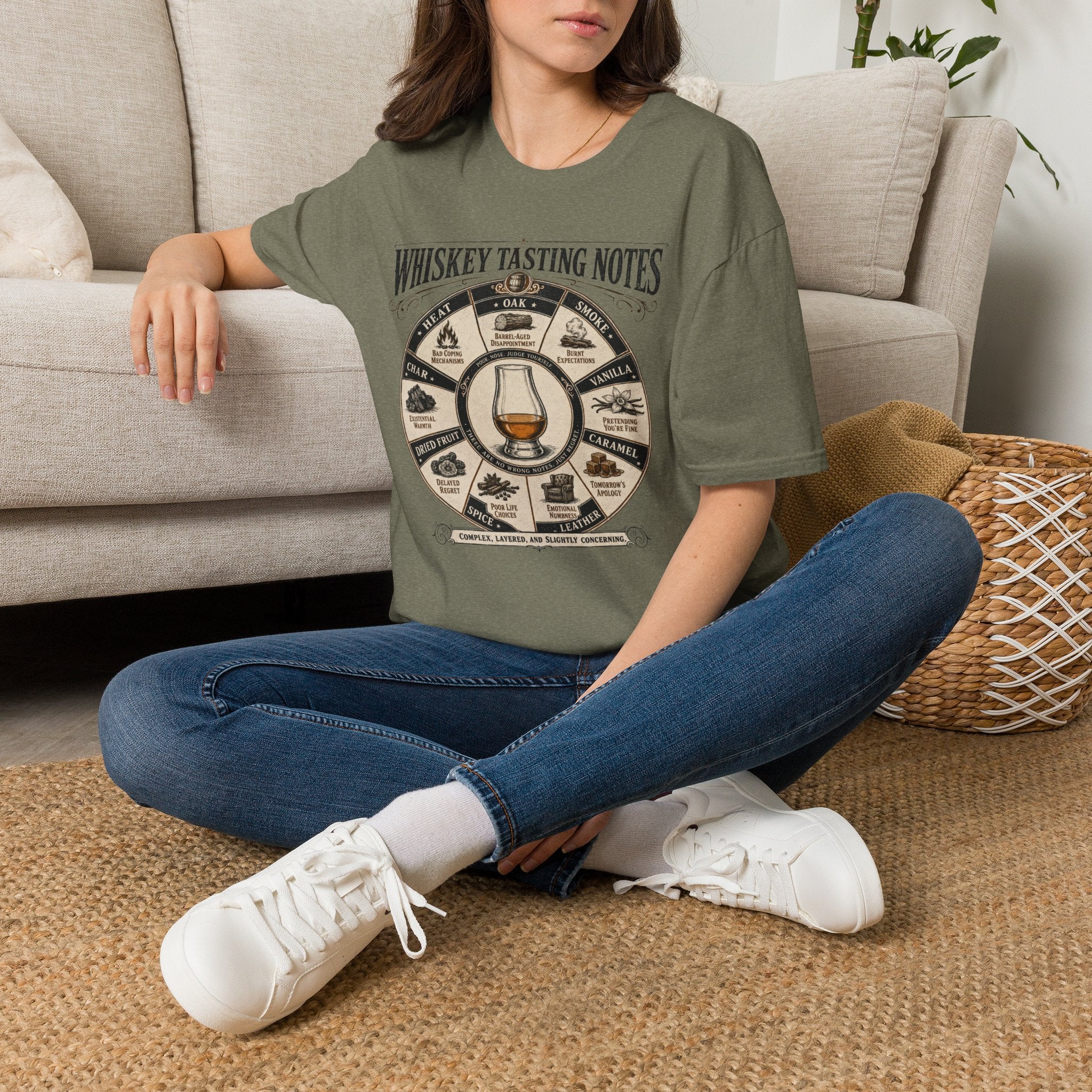 Copy of Whiskey Tasting Notes T-Shirt
