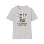 "I'm In If There's Time For A Cigar"  Skeleton Relaxing T‑Shirt