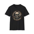 Bourbon Cigars Bad Decisions Skull T-Shirt