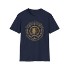 Bourbon & Bowlines — Nautical Whiskey Sailing Graphic T-Shirt
