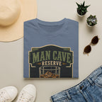 Copy of Man Cave Reserve T-Shirt — Vintage Whiskey & Cigar Lounge Tee