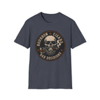 Bourbon Cigars Bad Decisions Skull T-Shirt