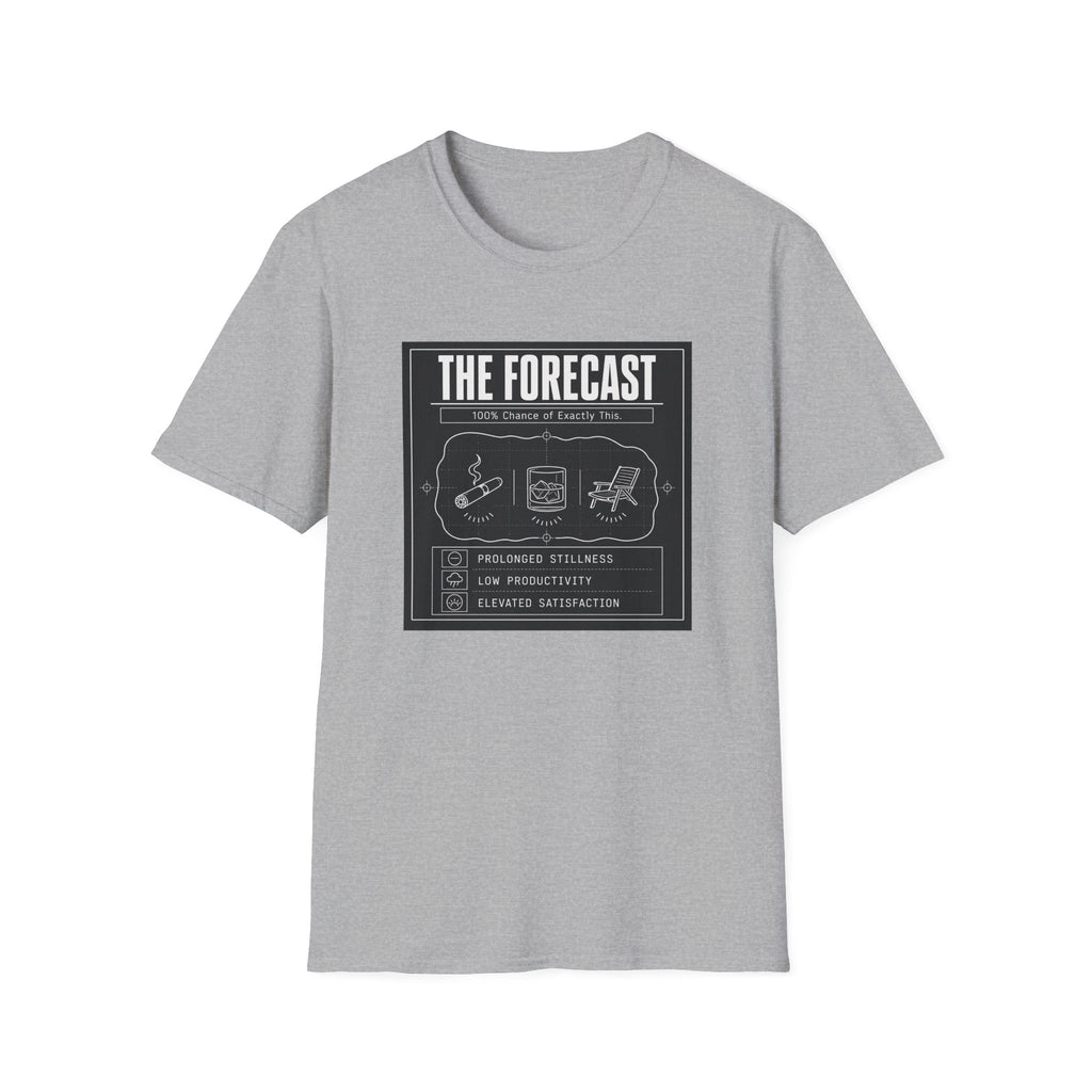 "The Forecast: 100% Chance of Exactly This" Vintage Graphic T-Shirt