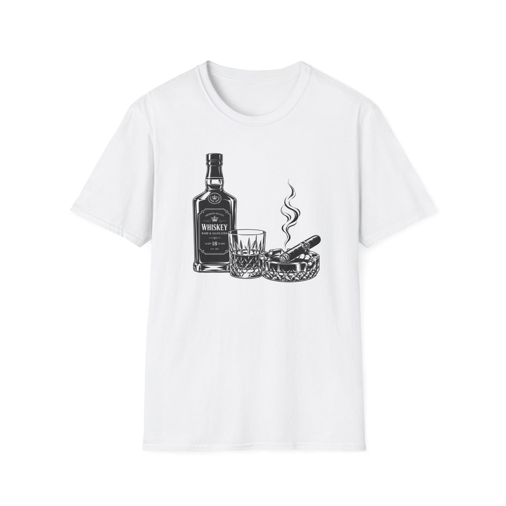 Bottle Glass Cigar Ashtray T-Shirt