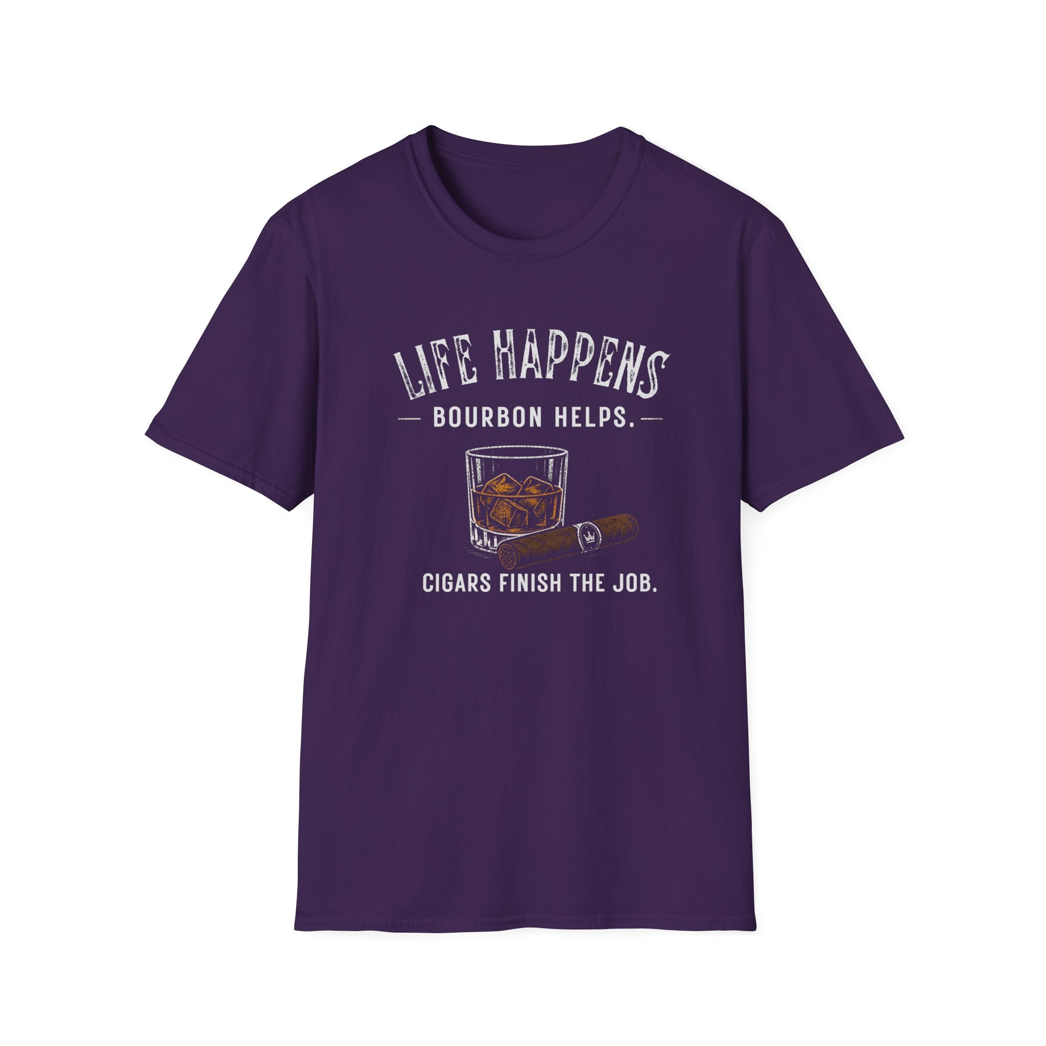 Life Happens Bourbon Helps T-Shirt