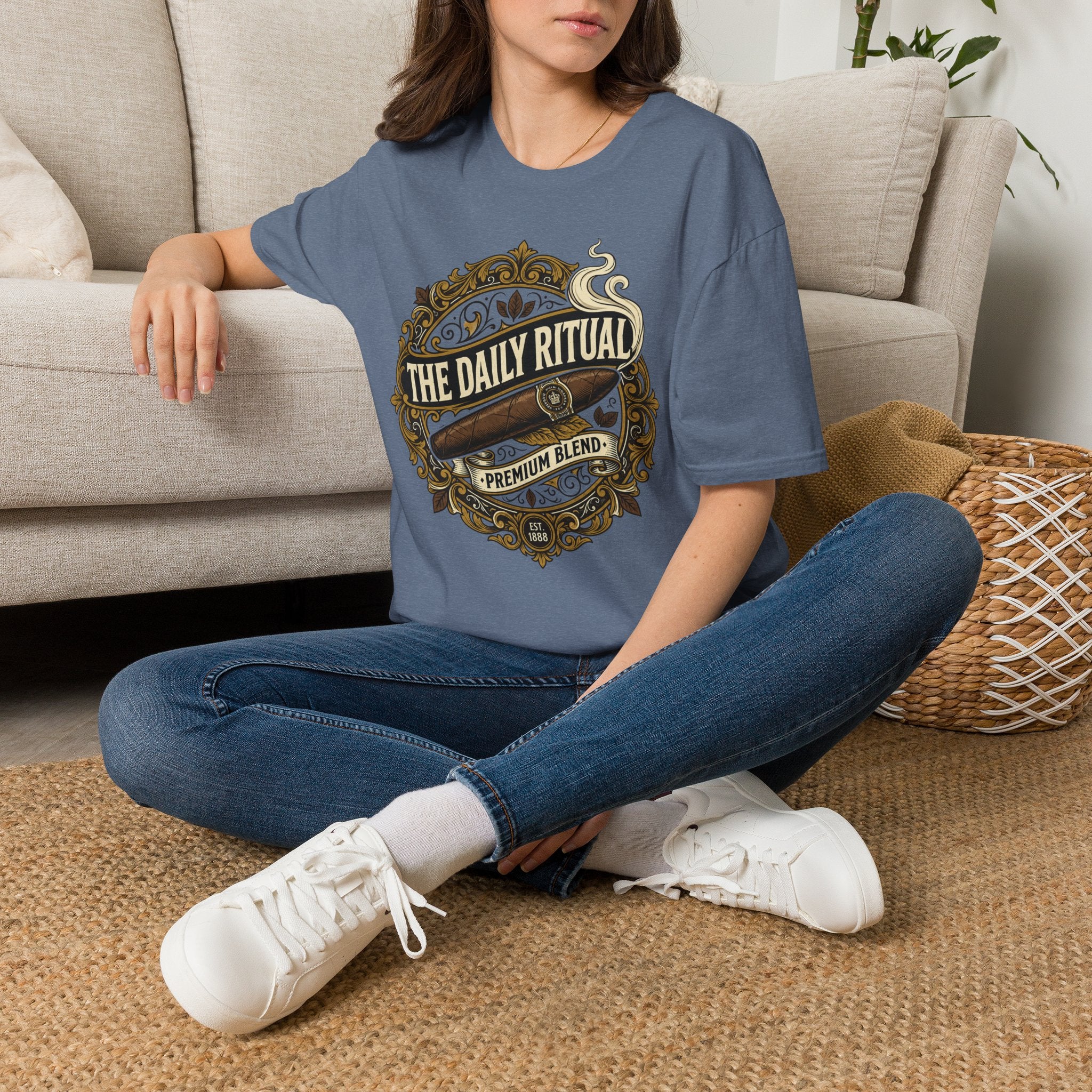 Copy of "The Daily Ritual" Retro Logo T-Shirt