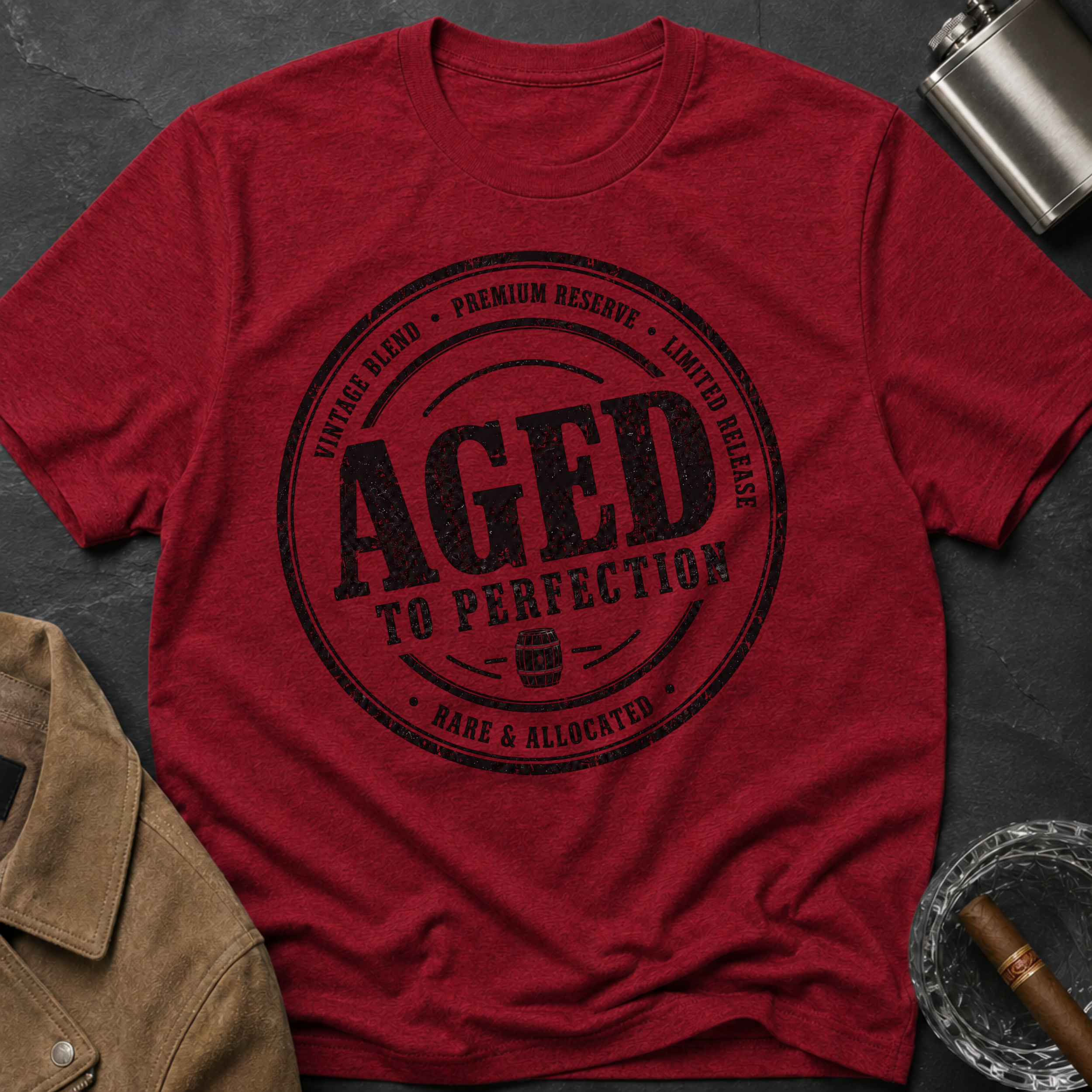 Aged To Perfection - Stamp T-Shirt