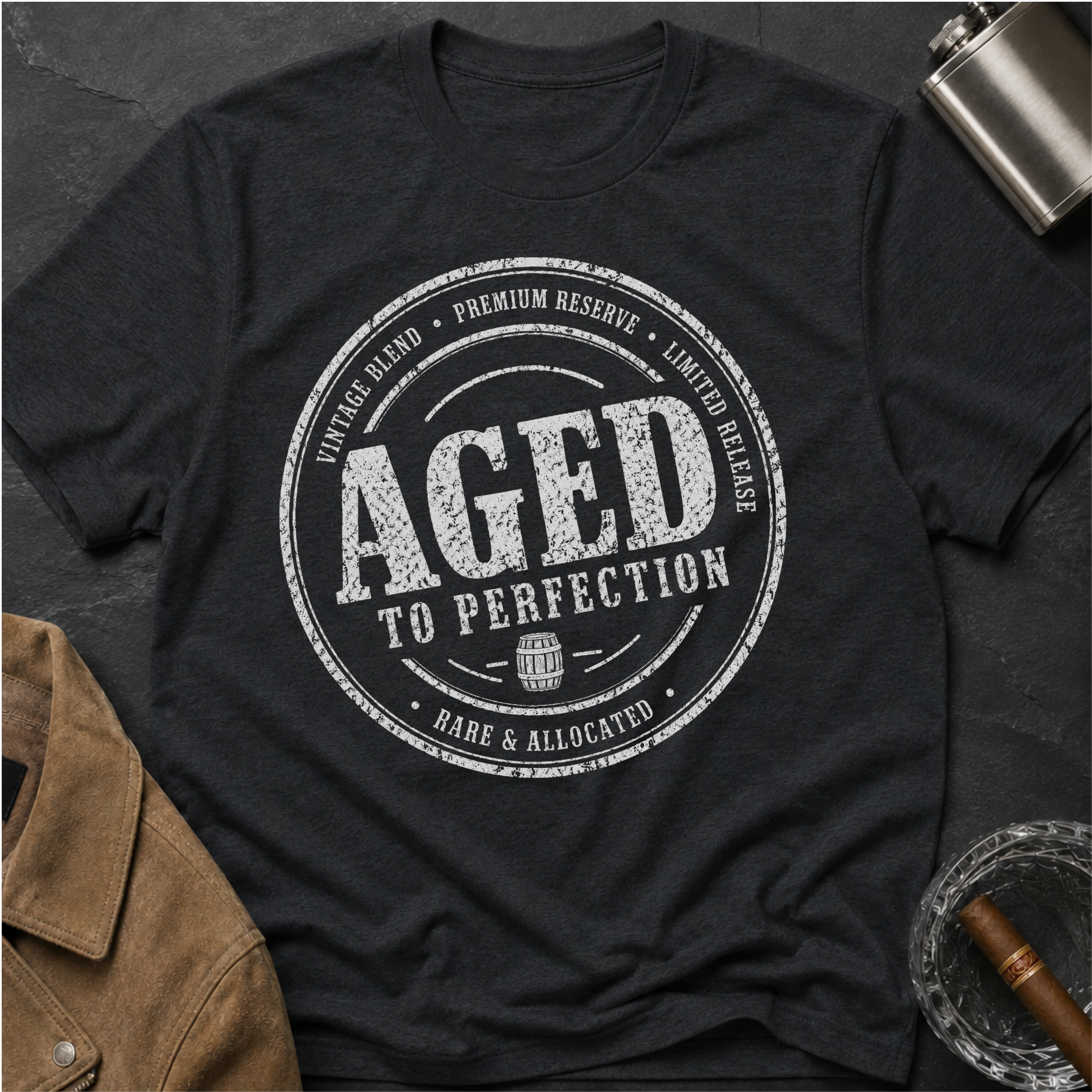 Aged To Perfection - Stamp T-Shirt