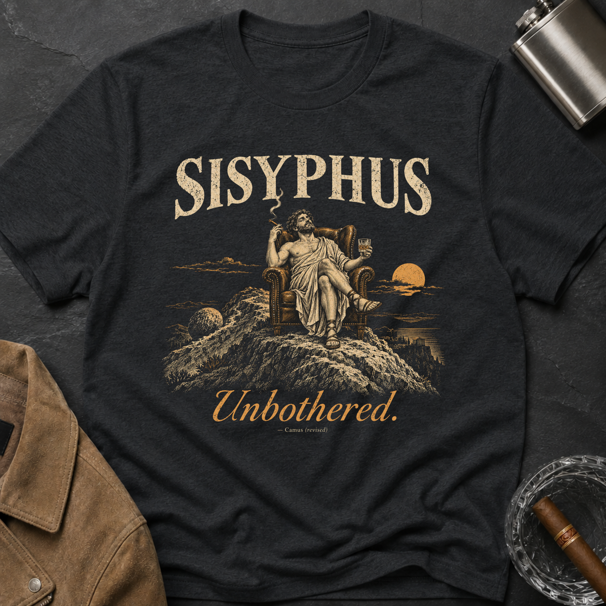 Sisyphus Unbothered T-shirt