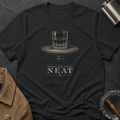 Neat Whiskey Glass T-Shirt