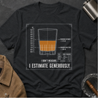 Whiskey Glass Diagram T-Shirt
