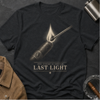 Last Light Vintage Matchstick Flame Graphic T-Shirt