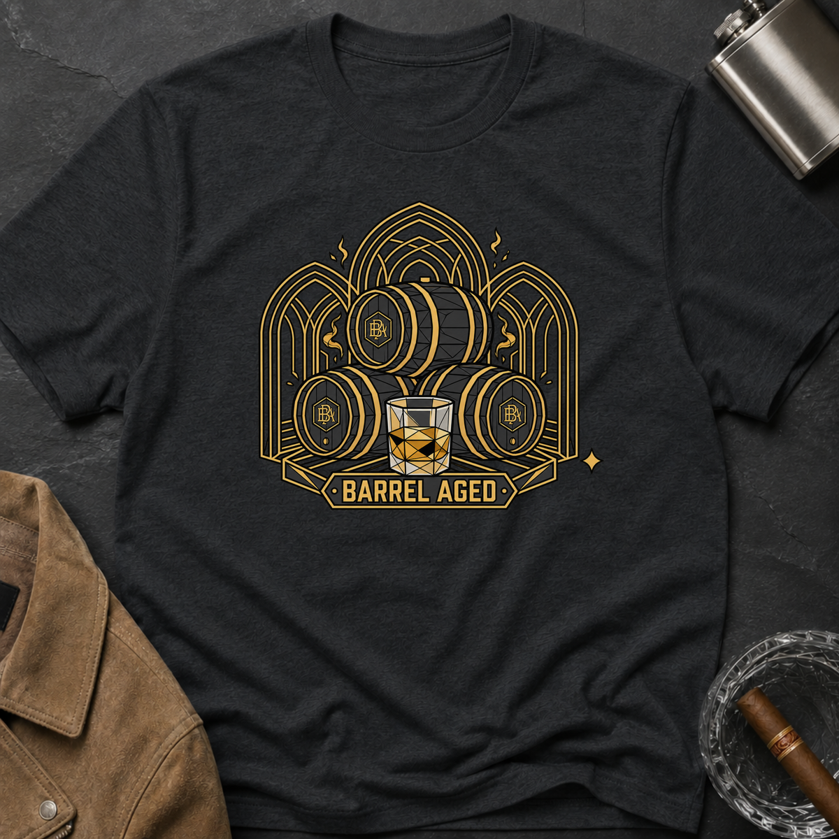 Barrel Aged Geometric T-Shirt