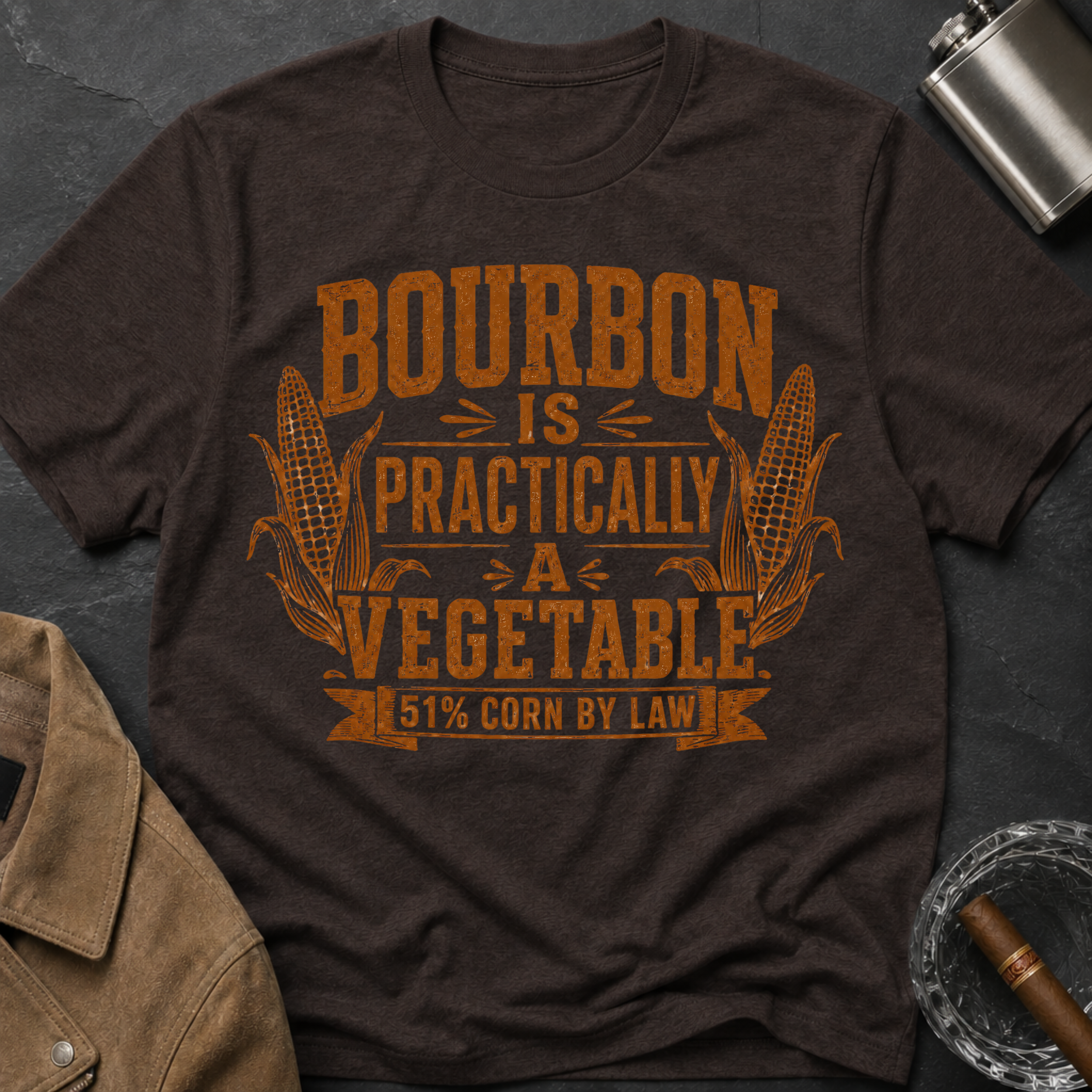 Bourbon Is Practically a Vegetable T-Shirt