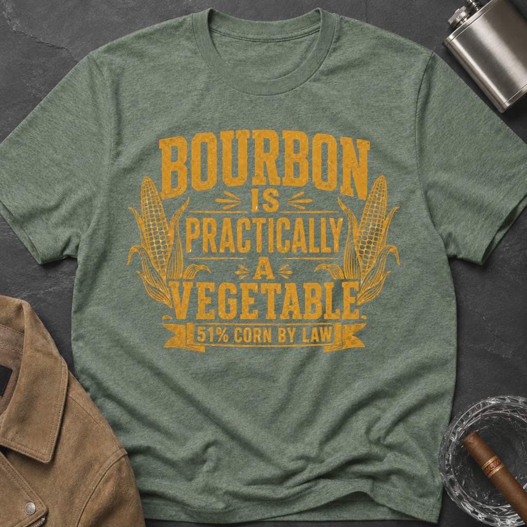 Bourbon Is Practically a Vegetable T-Shirt