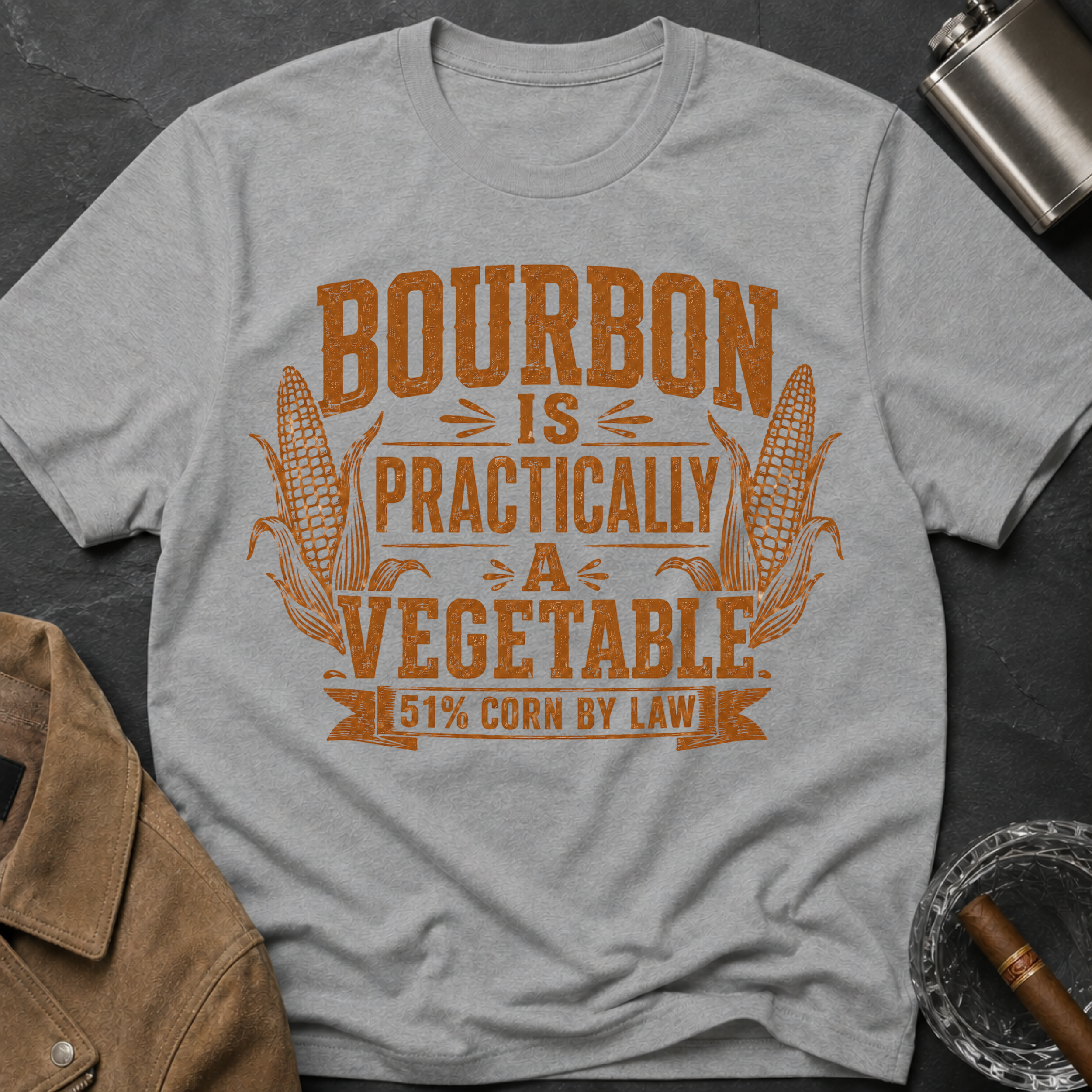 Bourbon Is Practically a Vegetable T-Shirt