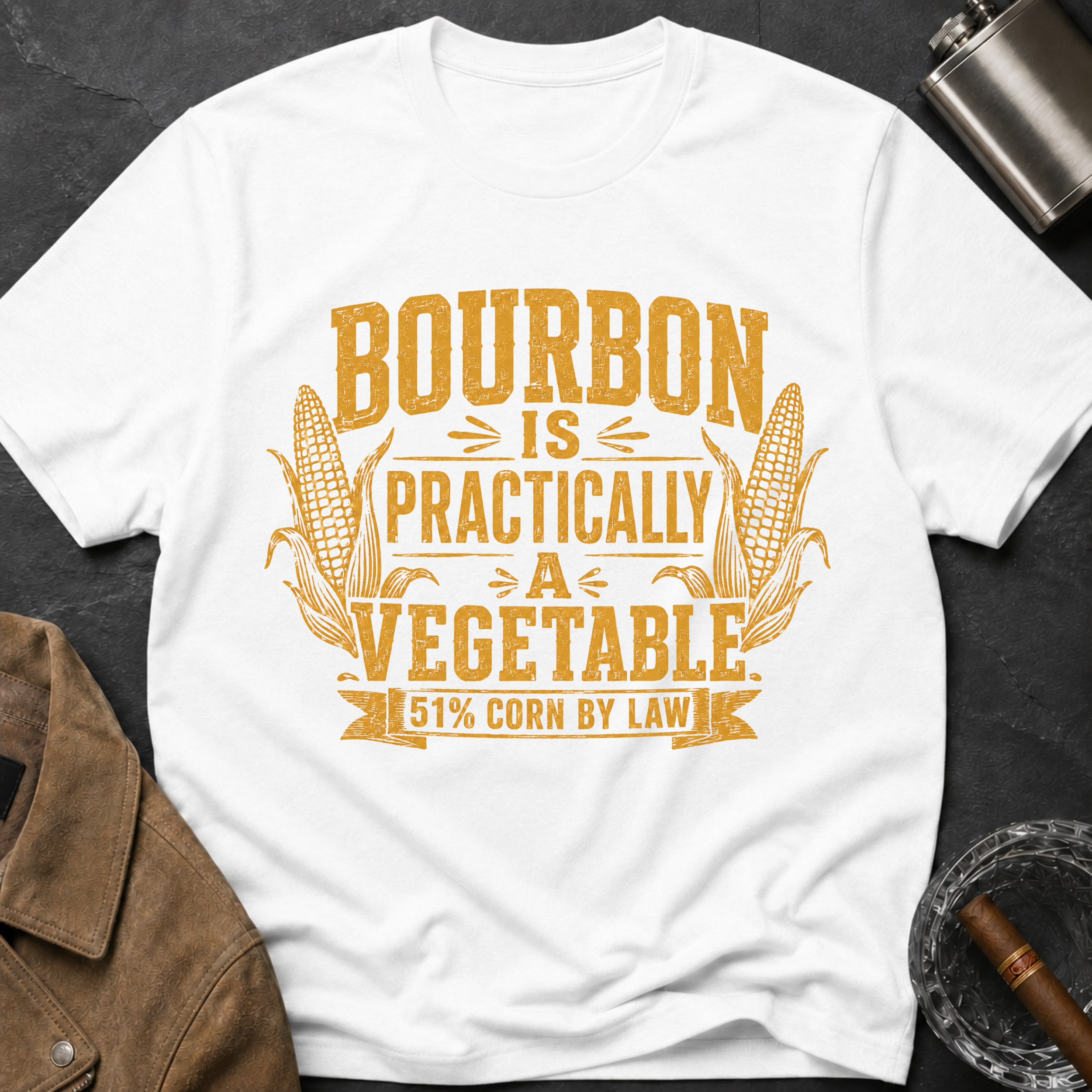 Bourbon Is Practically a Vegetable T-Shirt