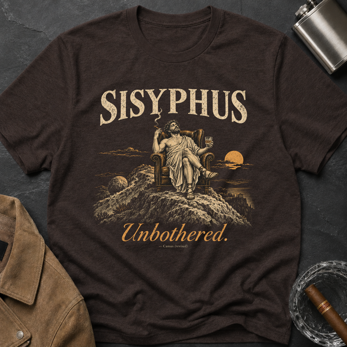 Sisyphus Unbothered T-shirt