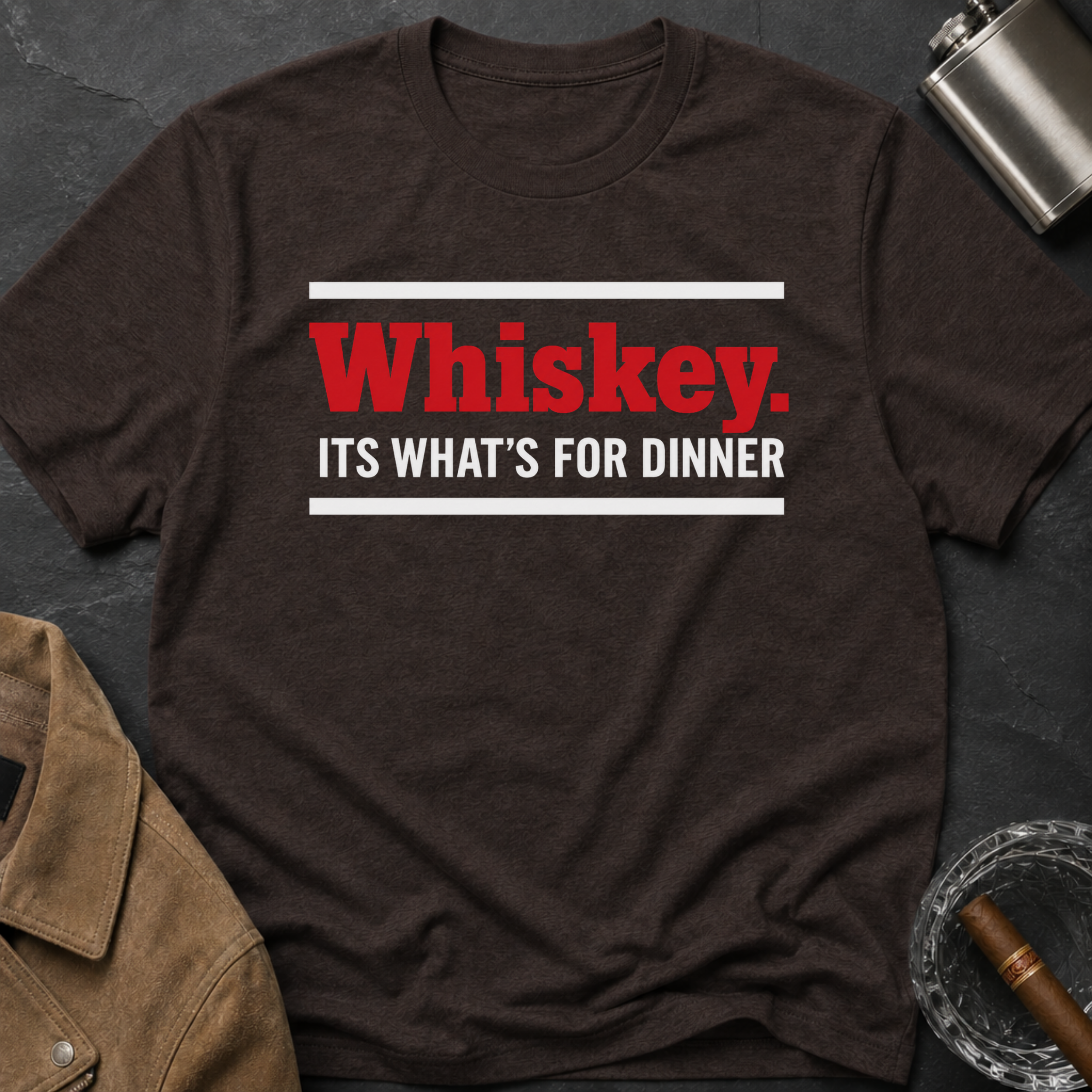 Whiskey It's What's for Dinner T-Shirt