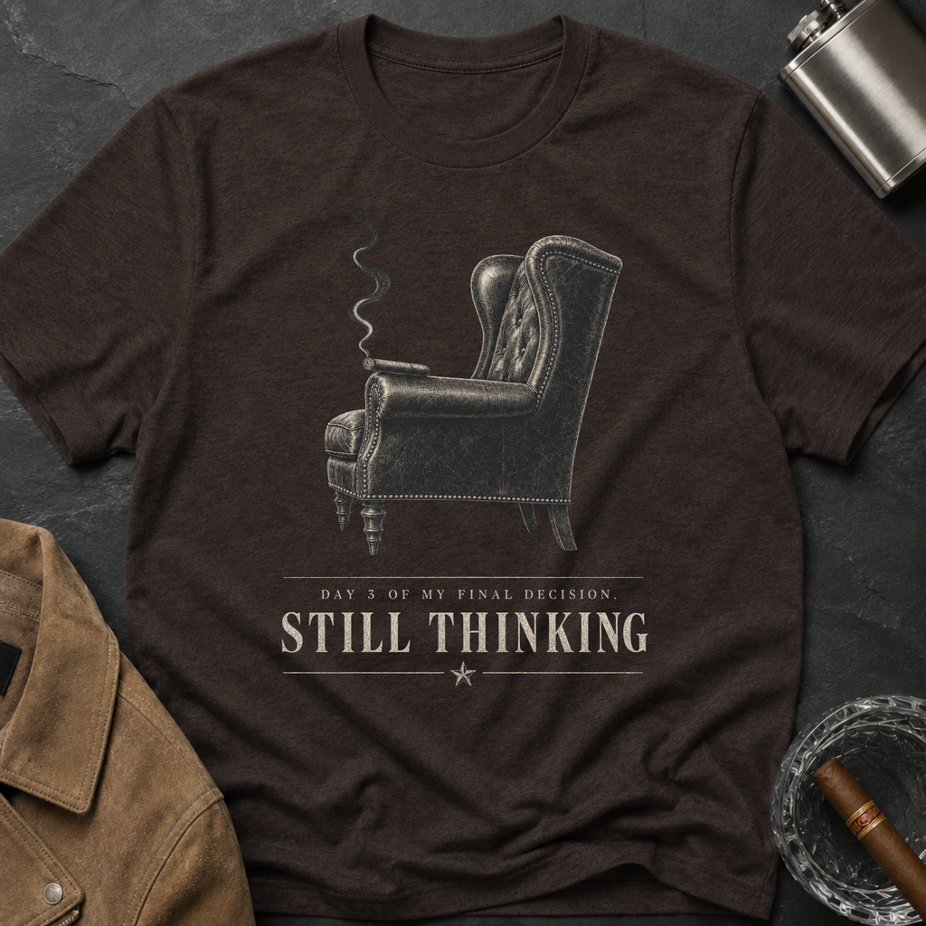 Still Thinking Vintage Armchair T-Shirt