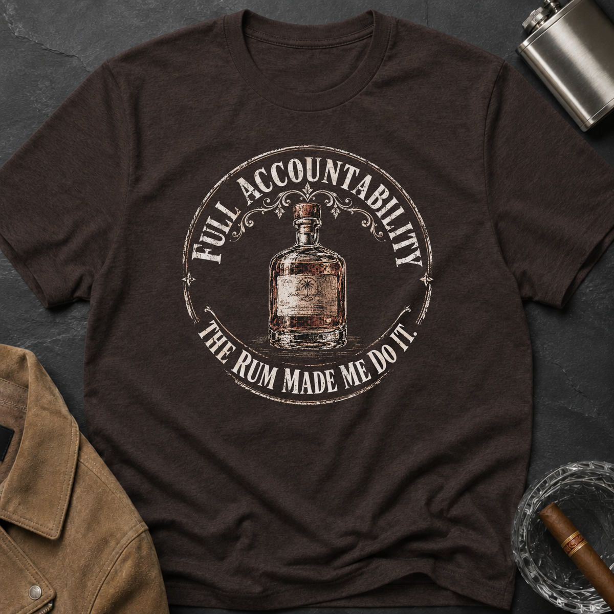 Full Accountability "The Rum Made Me Do It" T-Shirt