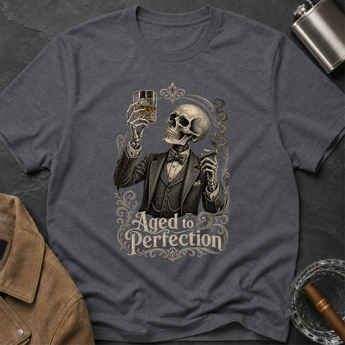 Skeleton Aged to Perfection T-Shirt