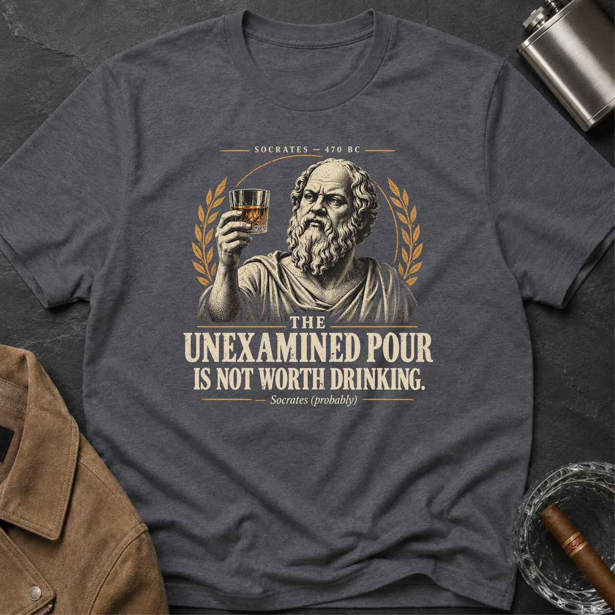 The Unexamined Pour T-shirt