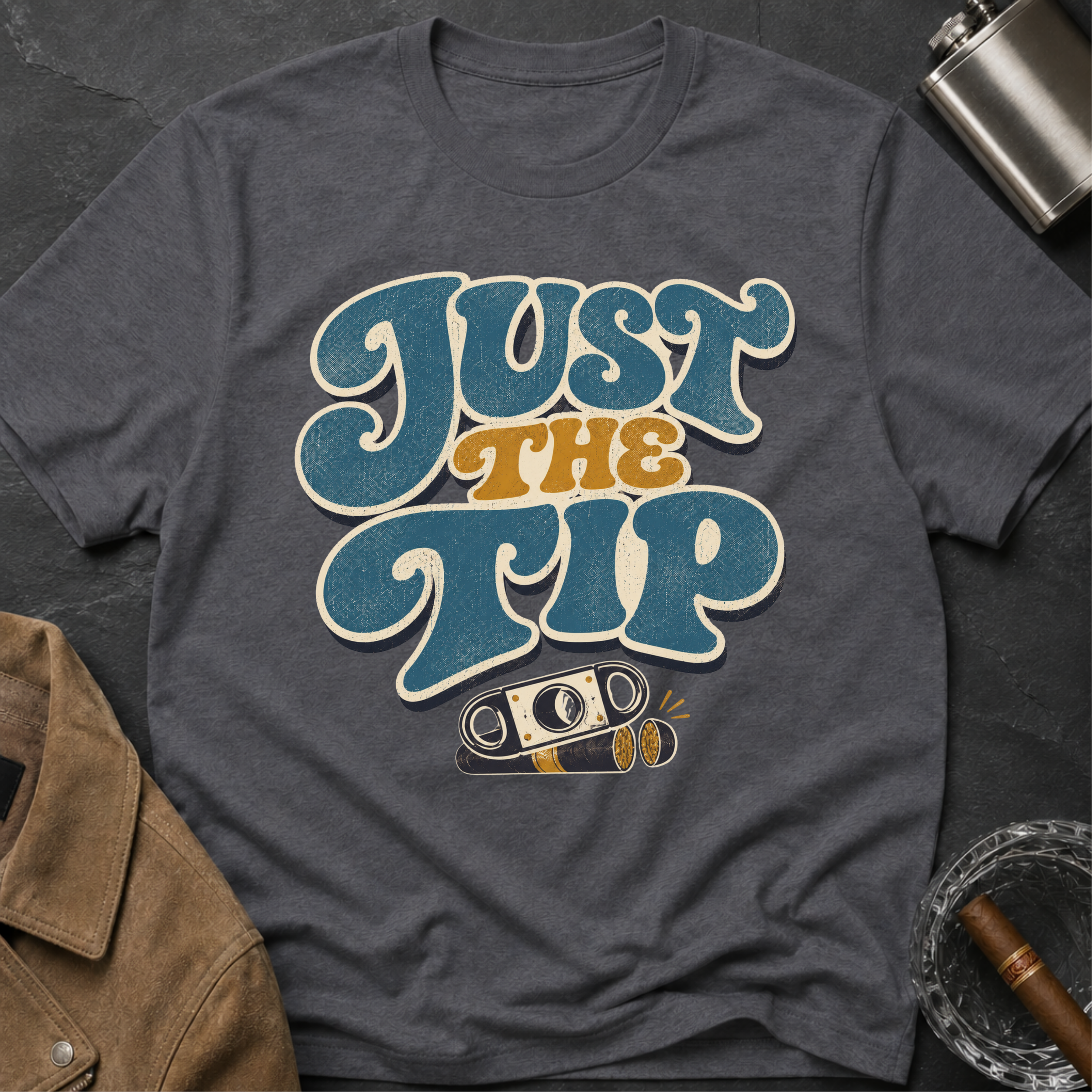 Just The Tip T-Shirt — Retro 70s Style Funny Graphic Tee