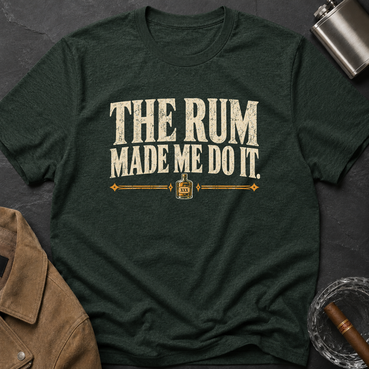 The Rum Made Me Do It T-shirt