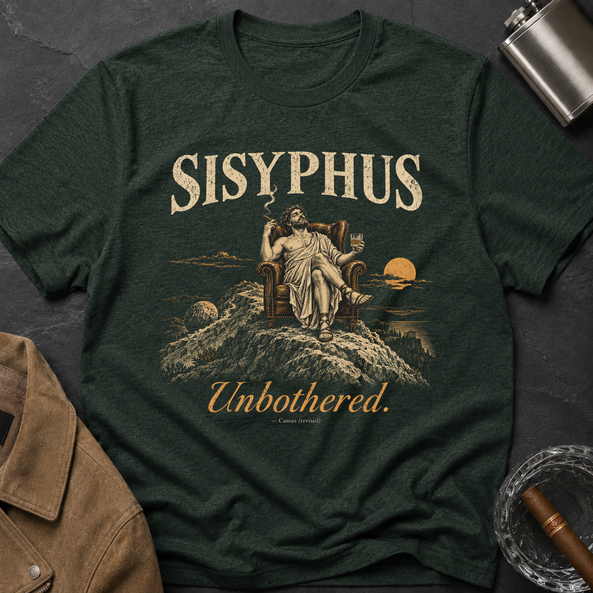 Sisyphus Unbothered T-shirt