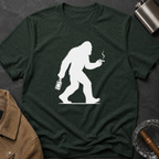 Bigfoot Cigar & Whiskey Silhouette T-Shirt