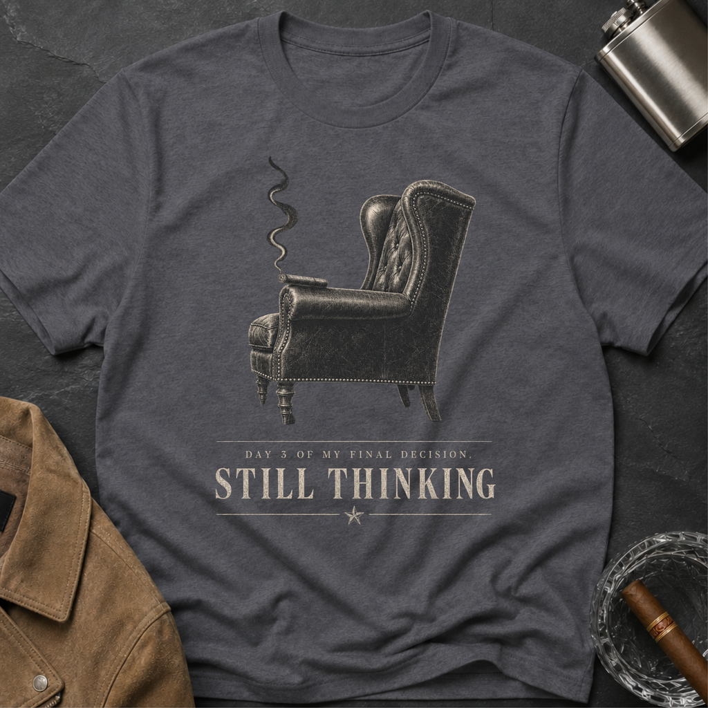 Still Thinking Vintage Armchair T-Shirt