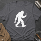 Bigfoot Cigar & Whiskey Silhouette T-Shirt