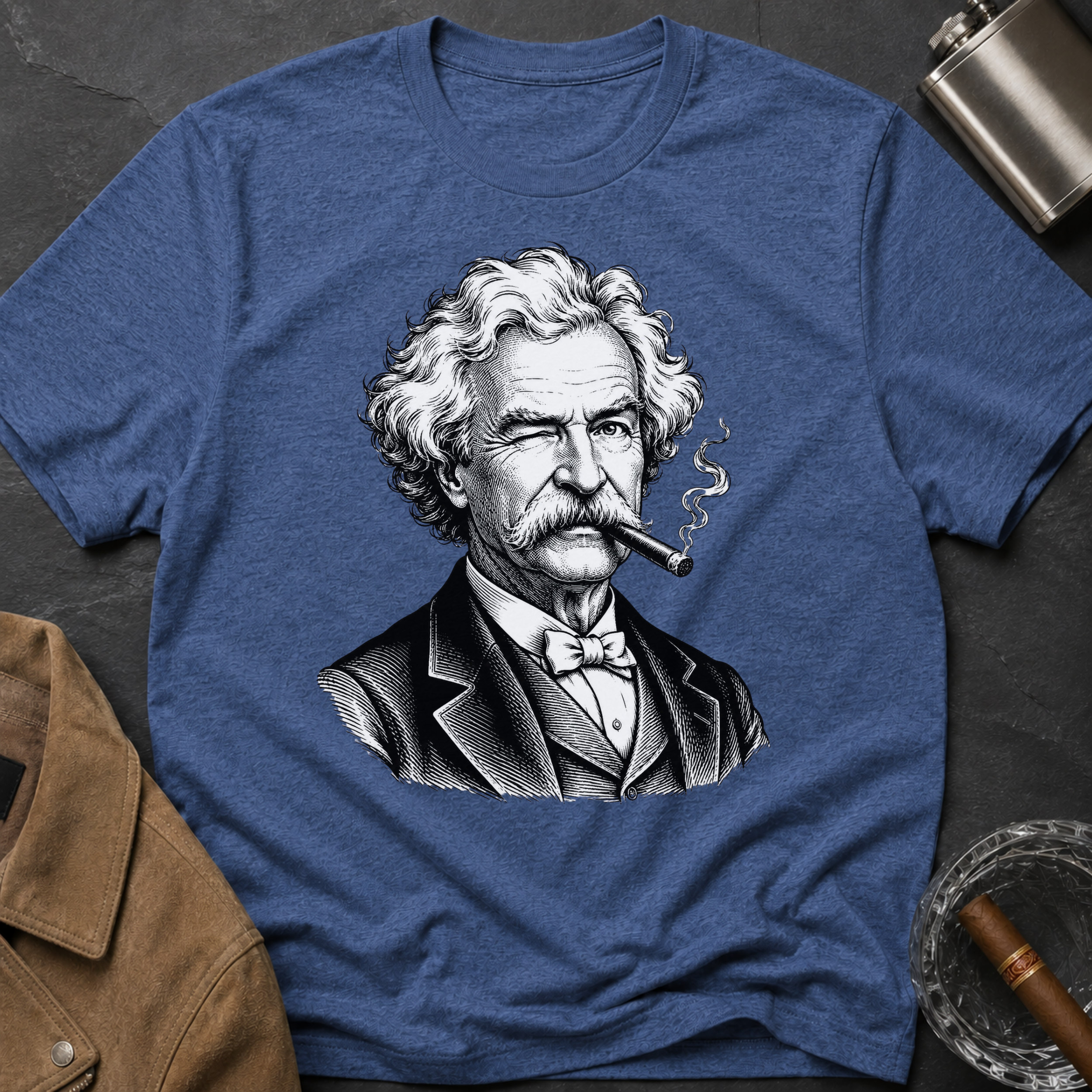 Mark Twain Portrait T-Shirt