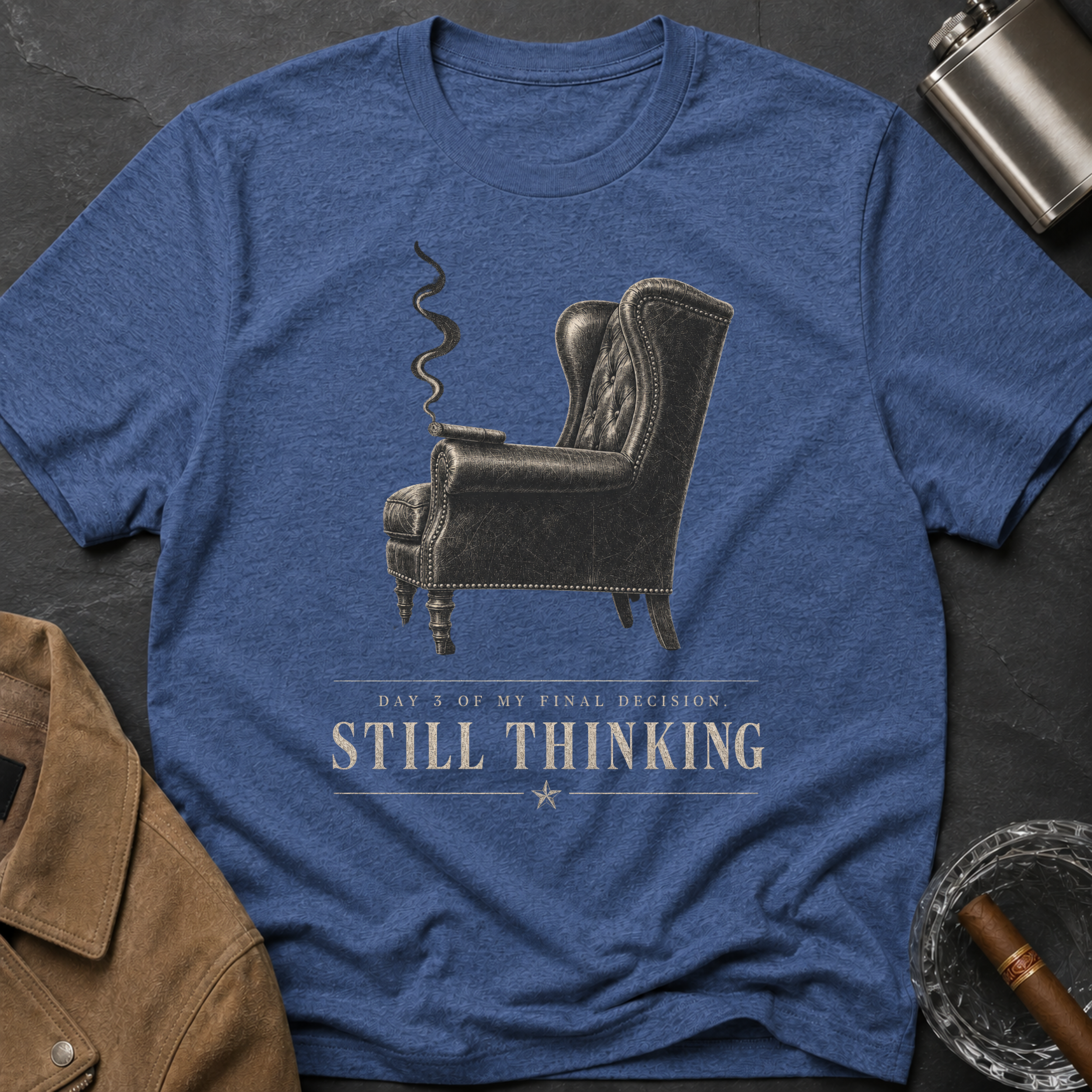 Still Thinking Vintage Armchair T-Shirt