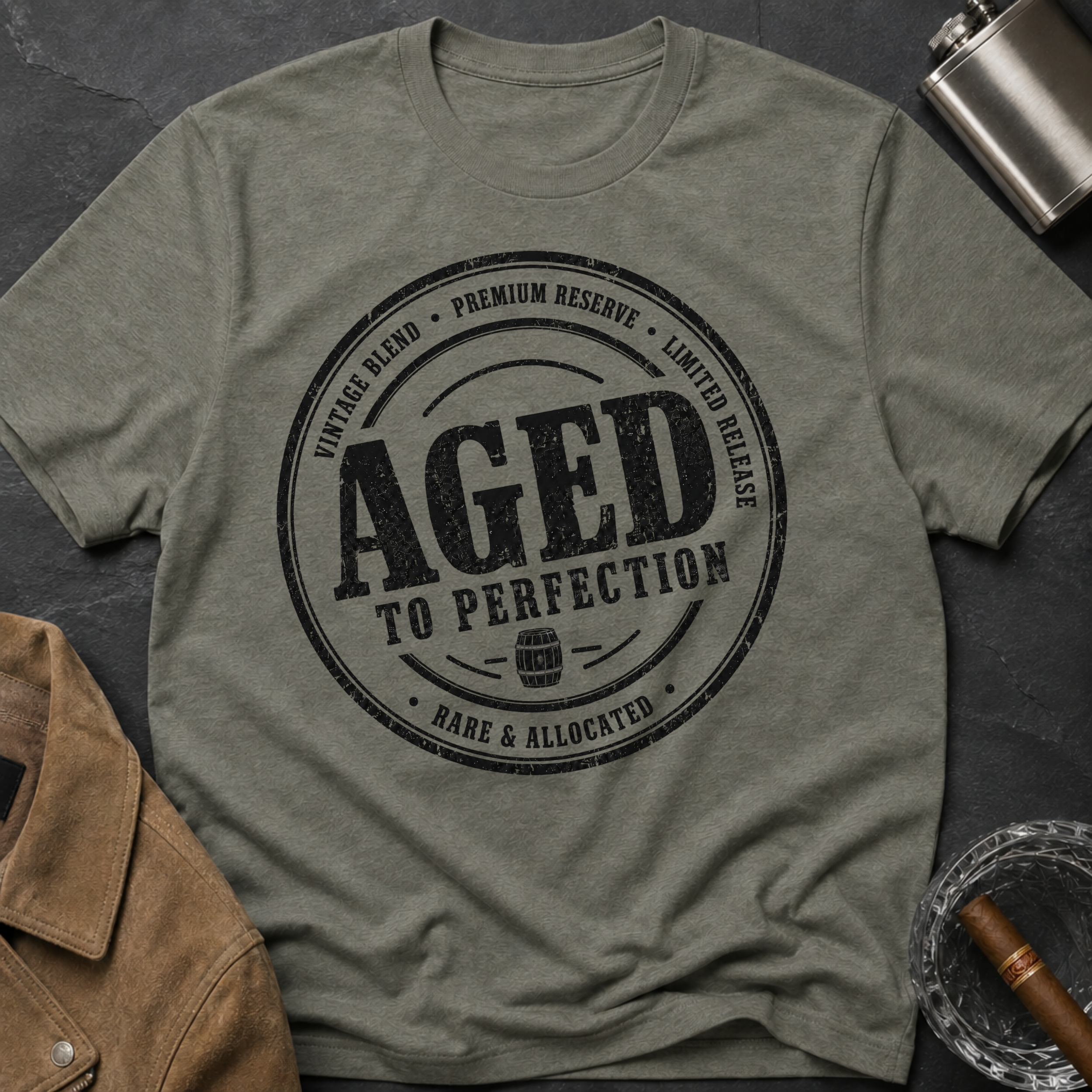 Aged To Perfection - Stamp T-Shirt
