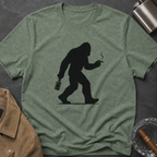 Bigfoot Cigar & Whiskey Silhouette T-Shirt